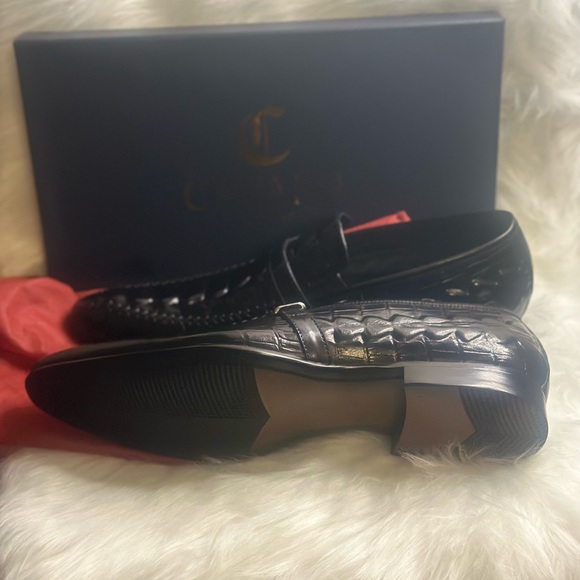 Men’s Leather Slip On Loafers Dress Shoe. US Size 8.5. EU SIZE 42 - Picture 8 of 10